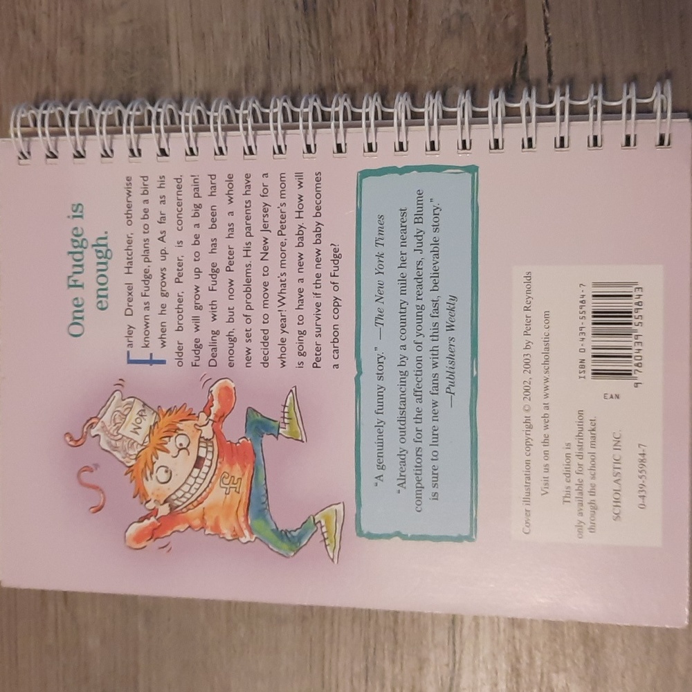 Secret Journal "Superfudge" - Picture 5 of 6